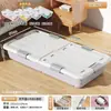 Caja de almacenamiento debajo de la cama caja de almacenamiento con ruedas caja organizadora con ruedas caja de almacenamiento debajo de sofá cama al por mayor gris verde rosa