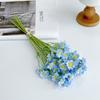 Buquê fresco de camomila de flores artificiais de camomila decoração de mesa de sala de estar pequenos crisântemos adereços de fotografia