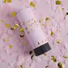 Canhão de Confete Pequeno de Mão para Casamentos, Canhão de Flores Coloridas de Mão para Celebrações de Casamento, Sessões de Fotos e Celebrações de Aniversário