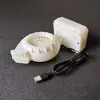 Soplador de ropa inflable al por mayor transfronterizo, ropa de muñeco de Navidad, soplador centrífugo, ventilador pequeño portátil para colgar en la cintura, 6V