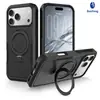 Capa de celular iPhone 18 Pro Max transfronteiriça com suporte magnético giratório, capa protetora universal para Apple 17 Pro Max