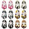 Accesorios de Aleación DIY Estilo Coreano Pendientes de Gatito con Estampado de Dibujos Animados Pulsera Colgante Decoraciones para Funda de Teléfono