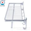 Estante para Toallas de Plata sin Taladrar Espacio Cesta de Malla de Aluminio Baño Engrosado Plegable Estante de Almacenamiento Almacenamiento de Baño Estante para Toallas