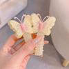 Linha de telefone para cabelos cacheados infantis, anel de cabelo novo, alto valor de cor, corda de cabelo cacheado para meninas, doce, fofo, borboleta, acessórios para cabeça