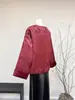 [Boa Sorte no Ano do Cavalo] Nova Jaqueta de Algodão Jacquard Chinoiserie Estilo Chinês Ano Novo 2025 Inverno Nova Blusa Casual para Mulheres