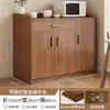 Mueble de té premium, aparador estilo japonés, almacenamiento de pared para sala de estar, mueble de cocina, armario de almacenamiento, unidad de almacenamiento, mueble bajo para preparación de comidas