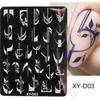 Placa de aço nova para nail art transfronteiriça Linhas geométricas francesas Irregular Sorriso Ferramentas de impressão para nail art em aço inoxidável