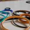 Placa fría de alta presión con sello de junta modificado de PTFE refrigerada por líquido, sello de anillo de resorte de sellado de precisión