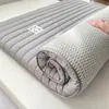 Colchão de Espuma Acolchoada Cor Sólida Espessa Classe A Colchão de Cama Superior e Inferior para Dormitório Estudantil Colchão Colchão Cama Tatame Anti-Colapso