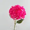 Flor artificial roja rosa para salón de bodas, flor artificial para camino, arreglo floral, decoración de sala de bodas, flor artificial para techo de boda