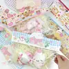 Empaque de bolsillo plano con cabezal de tarjeta extragrande, empaque estilo coreano, protección de tarjeta, materiales de empaque para joyería, tarjetas de empaque