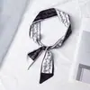 Bufandas Largas de Seda Empaquetadas Individualmente al por Mayor, Diademas, Gomas para el Cabello, Cintas, Correas de Recuerdo, Accesorios para el Cabello, Paquetes de Cabello Simples y de Alta Gama