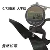 Atacado do Fabricante Padrão Americano Diagonal Preto Espinha de Peixe Poliéster Imitação de Nylon Acessórios de Fita para Bolsa com Maza