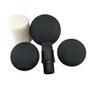 Pistola de massagem bola de moagem eva bola de massagem fitness Preto perfurado almofada de esponja de alta densidade bola de dureza para pistola fascial