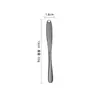 Cuchillo para mantequilla de acero inoxidable 430 transfronterizo con agujero, Esparcidor de pan, mermelada, queso, Cuchillo para crema en stock