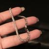 Pulsera Saturno Perla Niñas Alta Gama Lujo Ligero Nicho Diamante Zircón Pulsera Exquisita Pulsera de Moda Venta al por Mayor