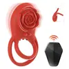 Anillo de bloqueo rosa vibración de 8 frecuencias silicona vibrador para hombres carga por succión magnética impermeable masturbación uso sexual adulto