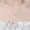 Collar de acero titanio con borla de estrella de explosión de sonido para mujer, nicho, súper dulce, súper hada, estrella joker, cadena para clavícula, venta al por mayor