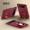 Nova capa de celular Huawei PuraX View com suporte giratório de pulso, apresentando acabamento metálico, design de couro liso e sensação premium, oferecendo proteção contra quedas.