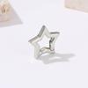 Zhongxing amor estrella de cinco puntas brillante giro hebilla de resorte collar pulsera hebilla de conexión hebilla universal accesorios de joyería diy