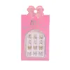 Caja de Accesorios para Uñas de Aleación Cola de Pez Mariposa Diamante Incrustado Perla Pegatinas para Uñas Decoración DIY para Uñas al por Mayor