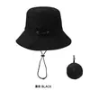 Sombrero de Pescador Plegable para Almacenamiento, Secado Rápido, Cortavientos, Sombrero de Montañismo para Hombres y Mujeres, Sombrero Gorro para el Sol y Protección Solar en Viajes al Aire Libre en Verano