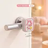 Novo produto: Protetores de maçaneta de porta de silicone fofos, perfeitos para portas de entrada e quartos, fornecendo proteção contra impactos e servindo como um elemento decorativo