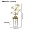 Portavelas Plegable de Hierro Acrílico Innovador Vela de Aromaterapia Muy Recomendado Pared de Flores Colgante Nuevo Producto Transfronterizo