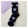 Calcetines para mujer Otoño Nuevo estilo japonés calcetines de media pantorrilla absorbentes de sudor rosa calle moda larga calcetines ins estilo coreano calcetines Zhuji