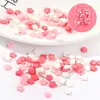 Cuentas de Colores Cápsulas de Azúcar Rodajas de Fruta Arcilla Suave Material para Pegamento de Crema DIY Funda de Teléfono Peineta Relleno Material para Accesorios Pequeños