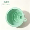 Funil de Silicone Pequeno Divertido Boca Pequena Dobrável Vazamento de Óleo Vazamento de Vinho Mini Dosador de Óleo Fácil de Limpar Funil Líquido para Temperos
