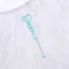 Novo Chaveiro de Coração com Contas DIY, Pingente Acessório de Chaveiro de Metal em Forma de Coração com Contas, Em Estoque para Atacado