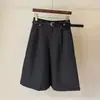 Pantalones holgados de pierna ancha adelgazantes de cintura alta versátiles estilo coreano para mujer, nuevos pantalones casuales de traje para el otoño de 2026, pantalones de pierna recta