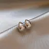 Pendientes de Moda Geométricos con Forma de Gota de Agua de Aguja Plateada, Diseño de Nicho, Pendientes Simples y Versátiles, Lujo Ligero, Gama Alta, Pendientes Elegantes