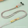 Accesorios de alta calidad de tendencia nacional Joker accesorios semiacabados de dos colores cuerda para colgante cordón espiral tejido a mano al por mayor