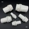 Conectores de Entrada/Salida de Agua de PVC para Tanques y Cubos de Agua, Accesorios de Abrazadera Roscados Interna/Externa, Cajas de Volteo, Conectores para Paso a Través de Tableros para Estanques de Peces de Lona