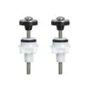 Tornillos de Fijación para Cisterna de Inodoro Tornillos para Cisterna Dividida Color Cobre/Acero Inoxidable/Hierro Zincado