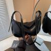 2025 Primavera Nuevo Estilo Retro Superficie Suave Color Sólido Moda Dumpling Casual Casual Bandolera Bolso de Hombro para Mujer