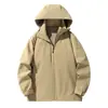 Chaqueta de Estilo Nuevo para Primavera y Otoño para Exteriores Transfronteriza para Hombre, Chaqueta Delgada a Prueba de Viento e Impermeable, Ropa de Montañismo a la Moda