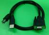 Cable hembra DB9RS232 a USB AM Cable de descarga de datos de programación de PLC Cable USB3.0 a DB9 sin IC