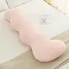 Travesseiro para dormir entre as pernas em camas de dormitório estudantil, almofada de seda gelada para cabeceira de quarto, travesseiro para quem dorme de lado para grávidas