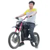 Motocicleta Elétrica Off-Road Média e Pequena Gaosai 72V2000~5000W Bateria de Lítio Mountain Atv Quadro de Liga de Alumínio