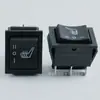 KCD4 Interruptor de Ajuste de 3 Posições para Aquecimento de Banco de Carro ON-OFF-ON 6 Pinos Interruptor de Modificação de Carro de 3 Posições