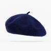 Fábrica de Boinas de Lana Personalizadas al por Mayor para Padres e Hijos Niños Boina Retro Transfronteriza Sombrero de Pintor para Exteriores Otoño e Invierno para Mujeres