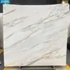 Láminas de Mármol Natural, Muestra Disponible: Travertino de 15*15 en Blanco, Negro, Gris, Marrón, Tonos Oscuros y Claros para Muebles, Cubiertas de Mesa de Comedor y Piedra para Paredes