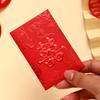 Mini Bolsas Rojas para la Suerte y la Fortuna, Paquetes Rojos Pequeños para Monedas con Palabras Felices para Regalo de Bloqueo de Puerta de Boda Bolsas de Dinero 2027
