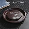 Ébano Madera Maciza Soporte para Maceta Base para Maceta Base para Tetera Soporte Bandeja para Tetera Accesorios para Juego de Té Mesa de Secado y Remojo Ceremonia del Té Combinación Perfecta