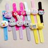 Círculo de Presión de Peluche de Dibujos Animados para Niños Lindo Sanrio Pulsera de Novia Animal Femenino Círculo de Chasquido Regalo Creativo Japonés y Coreano