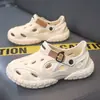 Sandalias de playa de verano de moda para hombre para uso al aire libre, para conducir, con suelas suaves, cómodas para caminar, resistentes al desgaste, antideslizantes, zapatos deportivos para hombre para vadeo al aire libre