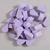 Esponja Gota d'Água para Pó, Esponja de Maquiagem Descartável, Almofada de Ar, Bloco de Esponja para Unhas de Uso Duplo Seco e Úmido